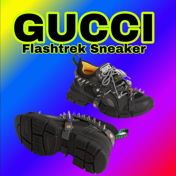 SOLD‼️GUCCI Flashtrek Sneaker With Removable - Picture 2 of 8